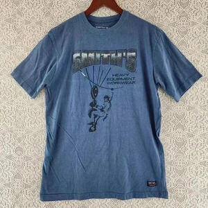 Smiths Workwear Blue Short Sleeve Men's T Shirt M